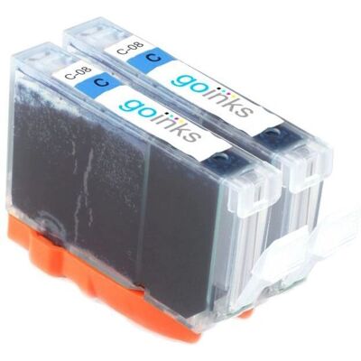 Cartouche d'encre Cyan pour Canon - 2 Pack - Publicité Cartouche d'encre Cyan pour Canon - 2 Pack - Publicité