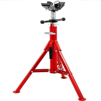 Support pour cric de tuyau Vevor - Ajustable 2500LB - Tête en V & Pattes Pliantes - Publicité Support pour cric de tuyau Vevor - Ajustable 2500LB - Tête en V & Pattes Pliantes - Publicité