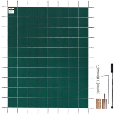 Vevor Rechteckige Sicherheitsnetzpoolabdeckung - 16x32 ft Vevor Rechteckige Sicherheitsnetzpoolabdeckung - 16x32 ft