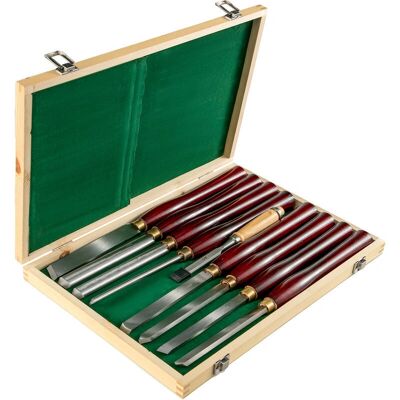 Vevor Ensemble de 8 Ciseaux à Bois - Outils pour Tour à Bois - Publicité Vevor Ensemble de 8 Ciseaux à Bois - Outils pour Tour à Bois - Publicité