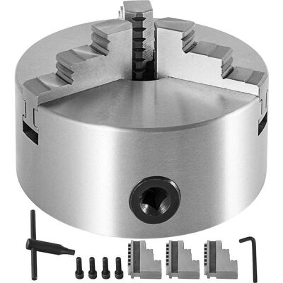 Vevor Mandrin à 3 mors K11-200 - 200mm Auto-centreur en fonte CNC - Publicité Vevor Mandrin à 3 mors K11-200 - 200mm Auto-centreur en fonte CNC - Publicité