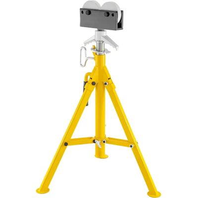 Support de Tuyau Vevor Mophorn avec Tête à Rouleaux Réglable - Capacité 12' - Hauteur 32-55' - Support Pliable - Publicité Support de Tuyau Vevor Mophorn avec Tête à Rouleaux Réglable - Capacité 12' - Hauteur 32-55' - Support Pliable - Publicité