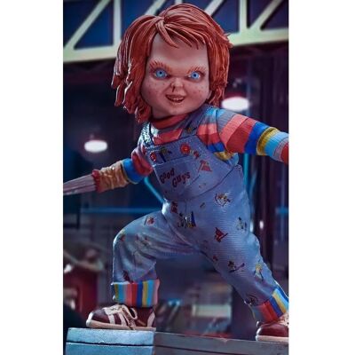 Iron Studios Chucky Blood Puppe - 1/10 Maßstab Iron Studios Chucky Blood Puppe - 1/10 Maßstab