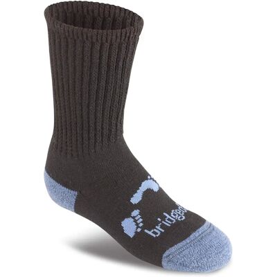 Bridgedale Kids Hike All Season Merino Socks - Black Bridgedale Kids Hike All Season Merino Socks - Black