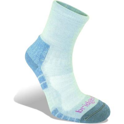 Bridgedale Chaussettes de randonnée légères en mérino pour femmes - Gris Bridgedale Chaussettes de randonnée légères en mérino pour femmes - Gris