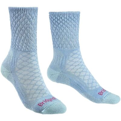 Chaussettes Bridgedale Hike Léger Confort pour Femmes - Bleu Poudre - Taille L Chaussettes Bridgedale Hike Léger Confort pour Femmes - Bleu Poudre - Taille L