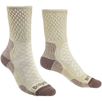 Chaussettes de Randonnée Légères en Laine Mérinos pour Femmes - Sable - Chaussettes - Publicité Chaussettes de Randonnée Légères en Laine Mérinos pour Femmes - Sable - Chaussettes - Publicité