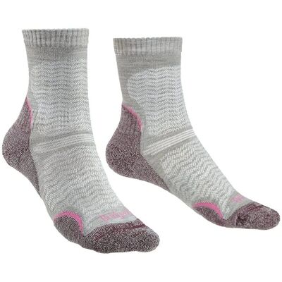 Bridgedale Damen Hike Ultra Light T2 Merino Wandersocken - Aubergine Bridgedale Damen Hike Ultra Light T2 Merino Wandersocken - Aubergine