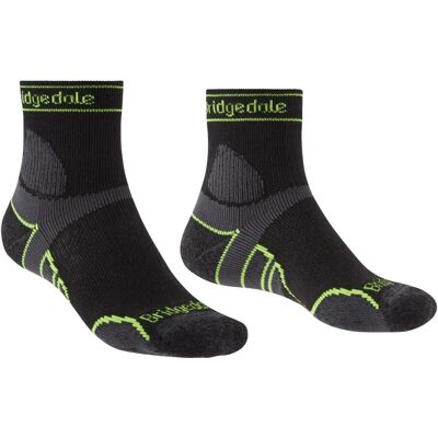 Bridgedale Bridgedale T2 Merino Sport Chaussettes - Noir Grande Bridgedale Bridgedale T2 Merino Sport Chaussettes - Noir Grande