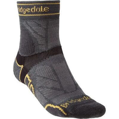 Bridgedale Mens Trail Run Light T2 Merino Sport Socks - Gunmetal Bridgedale Mens Trail Run Light T2 Merino Sport Socks - Gunmetal