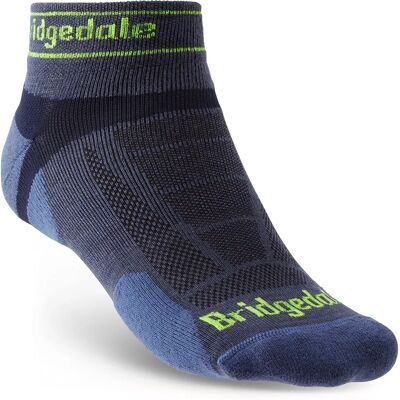 Bridgedale Trail Run Ultralight T2 Merino Sport Low - Blue - Socks Bridgedale Trail Run Ultralight T2 Merino Sport Low - Blue - Socks