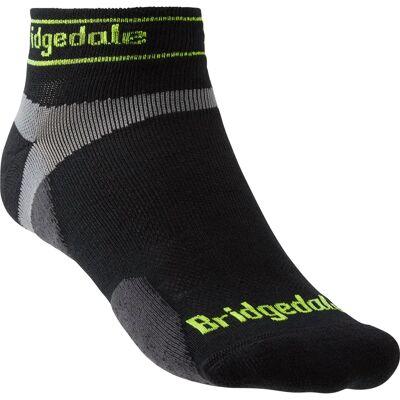 Bridgedale Mens Trail Run Ultralight T2 Socks - Black XL Bridgedale Mens Trail Run Ultralight T2 Socks - Black XL