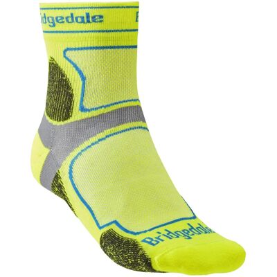 Bridgedale T2 Sport 3/4 Crew Socks - Lime Green, X-Large - Socks Bridgedale T2 Sport 3/4 Crew Socks - Lime Green, X-Large - Socks
