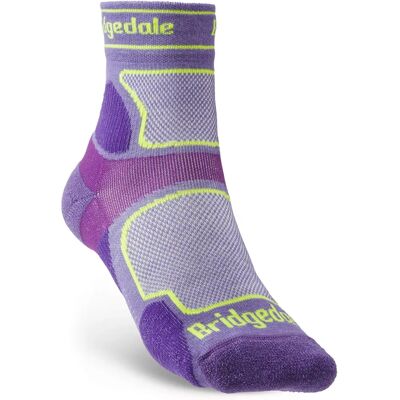 Medias de Trail Run Ultralight T2 Sport de Bridgedale - Púrpura Medias de Trail Run Ultralight T2 Sport de Bridgedale - Púrpura