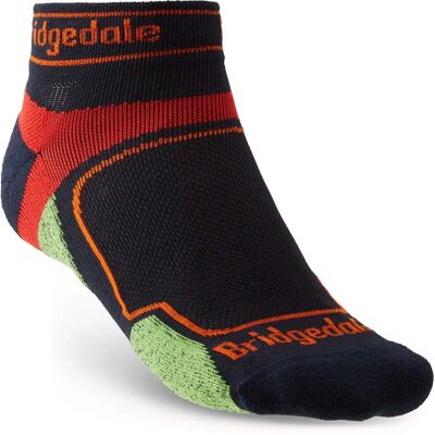 Bridgedale Mens Trail Run Ultralight T2 Sport Low Socks - Navy Bridgedale Mens Trail Run Ultralight T2 Sport Low Socks - Navy