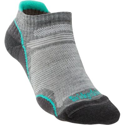 Bridgedale Womens Hike Ultralight T2 Merino Performance Low Socks - Grey Bridgedale Womens Hike Ultralight T2 Merino Performance Low Socks - Grey