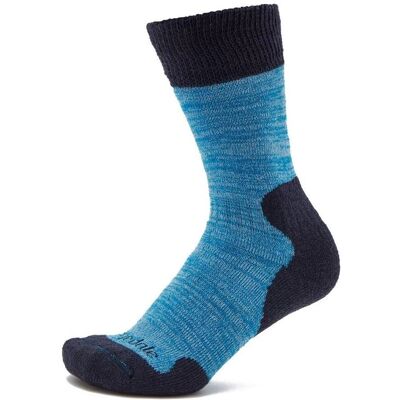 Bridgedale Heavyweight Merino Comfort Boot Socks - Blue Marl - Women Bridgedale Heavyweight Merino Comfort Boot Socks - Blue Marl - Women