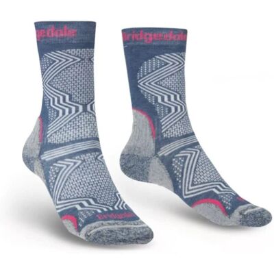 Bridgedale Women’s Hike Ultralight T2 Coolmax Socks - Dark Denim Bridgedale Women’s Hike Ultralight T2 Coolmax Socks - Dark Denim
