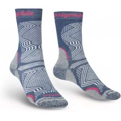 Bridgedale Women's Hike Ultralight T2 Coolmax Socks - Dark Denim - Socks Bridgedale Women's Hike Ultralight T2 Coolmax Socks - Dark Denim - Socks