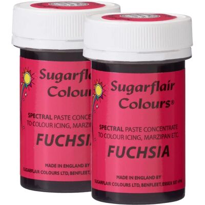 Sugarflair Spectral 25g - Fuchsia - Food Coloring Powder Sugarflair Spectral 25g - Fuchsia - Food Coloring Powder
