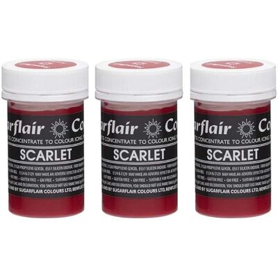 Sugarflair Pastel Šarlatová - Potravinářská barva - 25g Sugarflair Pastel Šarlatová - Potravinářská barva - 25g