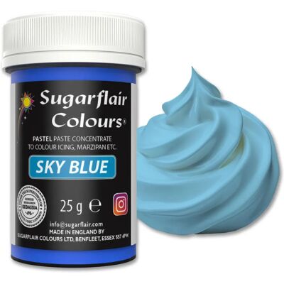 Sugarflair Pastel Modrá Nebe - Potravinářská Barva 25g Sugarflair Pastel Modrá Nebe - Potravinářská Barva 25g