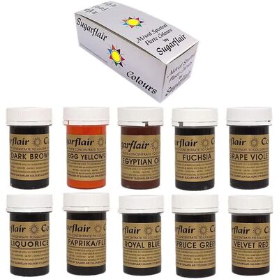 Sugarflair Extra 42g - Gelb - Lebensmittelfarbpulver Sugarflair Extra 42g - Gelb - Lebensmittelfarbpulver
