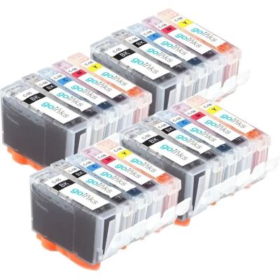 Canon PGI-5 & CLI-8 Ink Cartridge Set - 20 Pack - Multiple Colors Canon PGI-5 & CLI-8 Ink Cartridge Set - 20 Pack - Multiple Colors