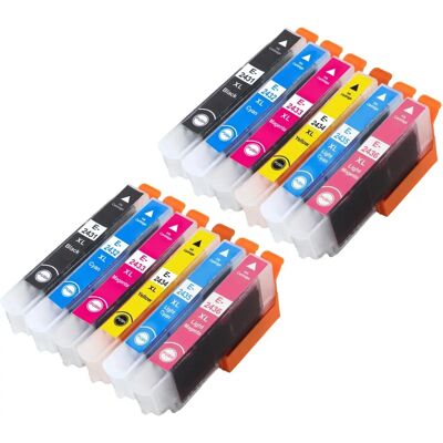 Go Inks 2 Modèle T2438 Cartouches d'Encre - Compatible/Non-OEM - Pack de 12 - Publicité Go Inks 2 Modèle T2438 Cartouches d'Encre - Compatible/Non-OEM - Pack de 12 - Publicité