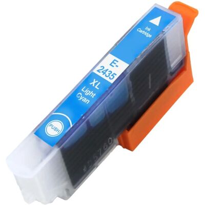 Cartouche d'encre Cyan clair - Compatible Epson T2435 - Série Photo XP - Publicité Cartouche d'encre Cyan clair - Compatible Epson T2435 - Série Photo XP - Publicité