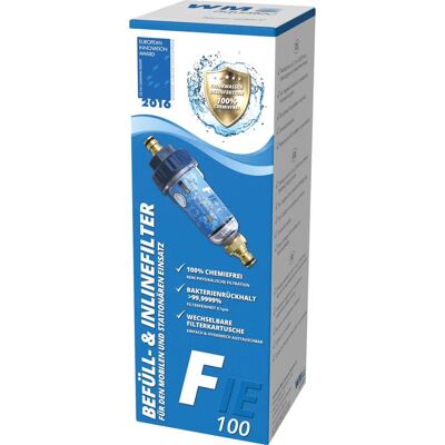 WM Aquatec FIE-100 Inline Filter - Vannrensing WM Aquatec FIE-100 Inline Filter - Vannrensing