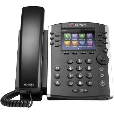 Polycom VVX 411 Black 12 Lines TFT IP Phone - IP Phone Polycom VVX 411 Black 12 Lines TFT IP Phone - IP Phone
