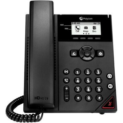 Téléphone IP Poly VVX 150 à 2 lignes - VoIP professionnel Téléphone IP Poly VVX 150 à 2 lignes - VoIP professionnel