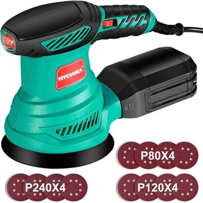 HYCHIKA - 300W 13000RPM - 125mm - 6-speed - Orbital Sander HYCHIKA - 300W 13000RPM - 125mm - 6-speed - Orbital Sander