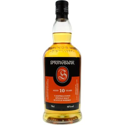Springbank 10 Ans 46% - 0,7l - Publicité Springbank 10 Ans 46% - 0,7l - Publicité