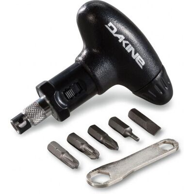 Dakine Schwarzer Torque Driver - Schraubenzieher für Ski, Snowboard, Surf Dakine Schwarzer Torque Driver - Schraubenzieher für Ski, Snowboard, Surf