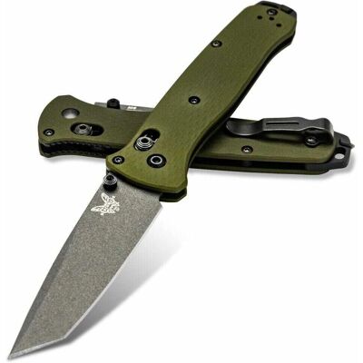 Coltello da tasca Benchmade Bailout alluminio 537GY-1 - verde - EDC Coltello da tasca Benchmade Bailout alluminio 537GY-1 - verde - EDC