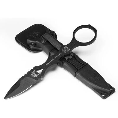 Coltello fisso nero Benchmade Mini SOCP - Tattico, 440C, Greg Thompson Coltello fisso nero Benchmade Mini SOCP - Tattico, 440C, Greg Thompson