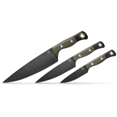 Benchmade - 4000BK-01 - OD Grön - G10-handtag - Knivset Benchmade - 4000BK-01 - OD Grön - G10-handtag - Knivset