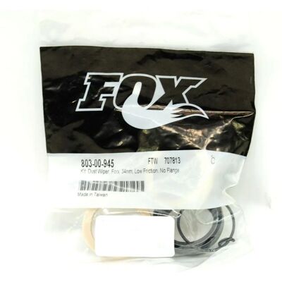 Kit Paraoli a Bassa Frizione Fox - Senza Flangia - Nero - Forcella Kit Paraoli a Bassa Frizione Fox - Senza Flangia - Nero - Forcella