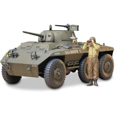 Tamiya M8 Greyhound Modèle Militaire 1/35 - Kit en Plastique Tamiya M8 Greyhound Modèle Militaire 1/35 - Kit en Plastique