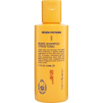 Seven Potions - Citrus Tonic - 100ml - Beard Shampoo Seven Potions - Citrus Tonic - 100ml - Beard Shampoo