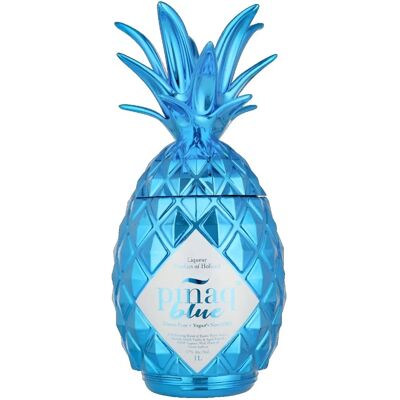 Piñaq Blue Likeur - Caribisch Fruchtwijn & Cognac - 17% - 1L Piñaq Blue Likeur - Caribisch Fruchtwijn & Cognac - 17% - 1L