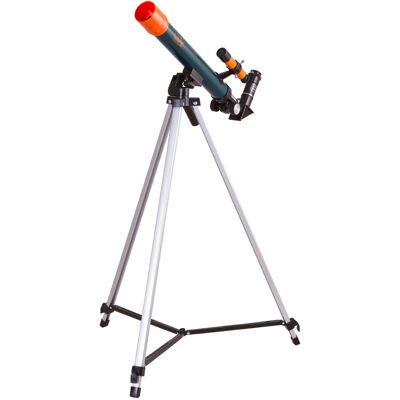 Refraktorový dalekohled Levenhuk LabZZ T1 - Děti, 40x-80x, Oranžový Refraktorový dalekohled Levenhuk LabZZ T1 - Děti, 40x-80x, Oranžový