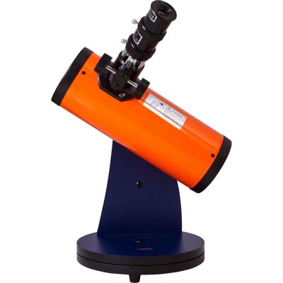 Télescope Levenhuk LabZZ D1 - Réflecteur compact, 100x, noir-rouge Télescope Levenhuk LabZZ D1 - Réflecteur compact, 100x, noir-rouge