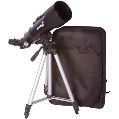 Telescopio Refractor Skyline Travel 70 de Levenhuk - Portátil para principiantes Telescopio Refractor Skyline Travel 70 de Levenhuk - Portátil para principiantes