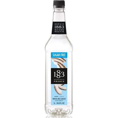 1883 Maison Routin Sirop de Coco Sans Sucre - 100cl - Publicité 1883 Maison Routin Sirop de Coco Sans Sucre - 100cl - Publicité
