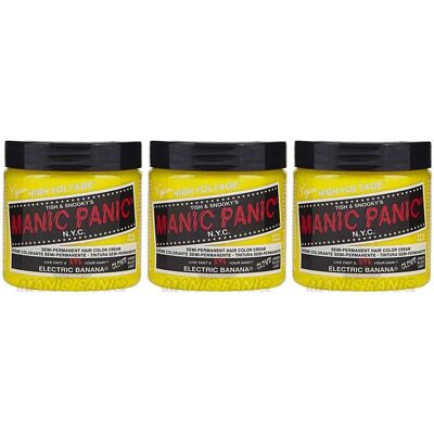 Manic Panic Electric Banana - Semi-permanente Haarfarbe - Gelb Manic Panic Electric Banana - Semi-permanente Haarfarbe - Gelb