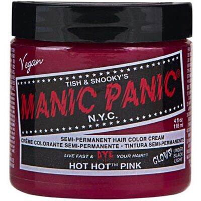 Manic Panic Hot Hot Pink - Żywiołowa farba do włosów Manic Panic Hot Hot Pink - Żywiołowa farba do włosów