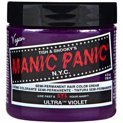 Manic Panic Ultra Violet Purple Wysokie Napięcie Farba do Włosów Manic Panic Ultra Violet Purple Wysokie Napięcie Farba do Włosów